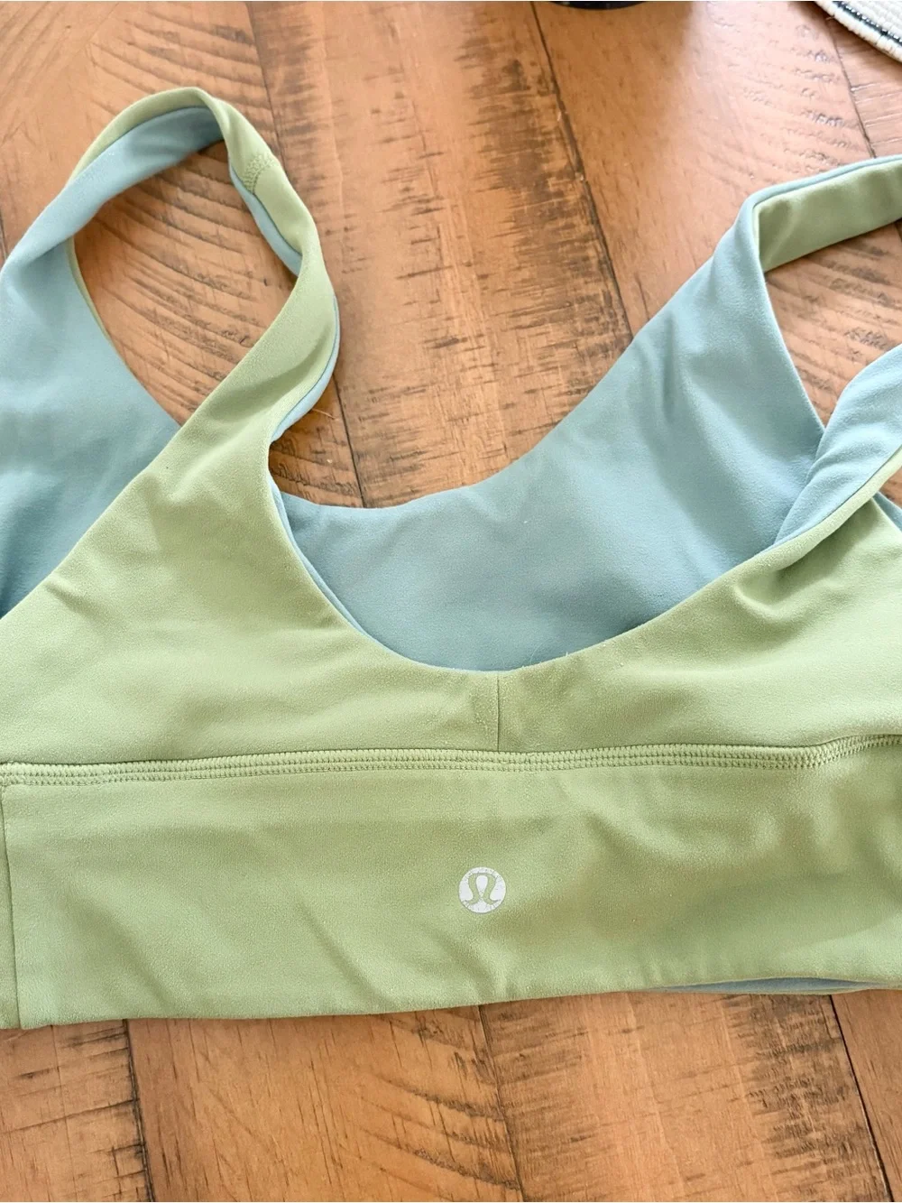 Lululemon Align Reversible Bra Sports Bra Gym Yoga Stretch Green Size 6